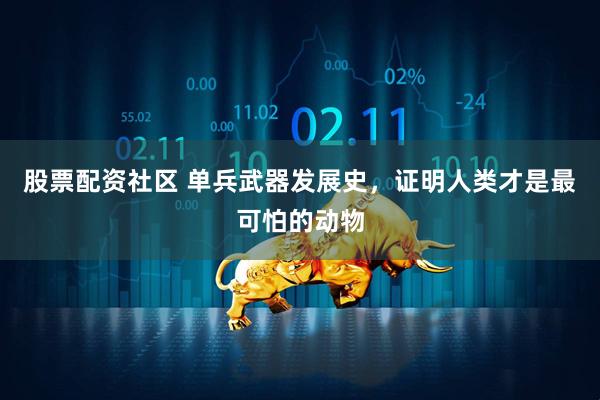 股票配资社区 单兵武器发展史，证明人类才是最可怕的动物